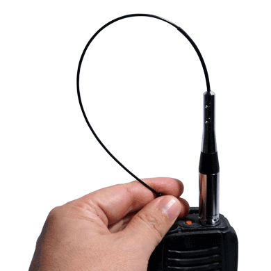 デジタル簡易無線用1/2λホイップアンテナSNT0351T/SNT0467T_bend